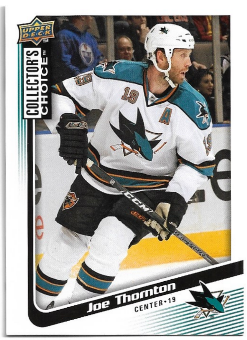 JOE THORNTON 09-10 UD Collector's Choice