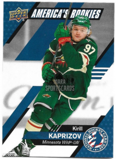 America's Rookies KIRILL KAPRIZOV 20-21 National Hockey Card Day USA